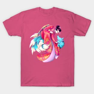 Maiko and her Kitsune friend T-Shirt